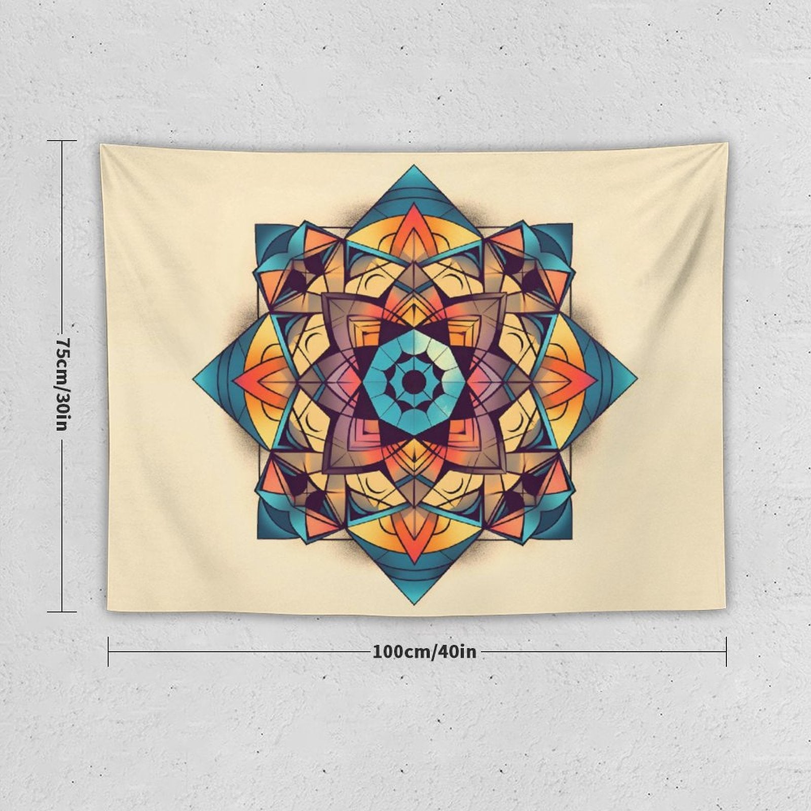 Geometric Wall Tapestry