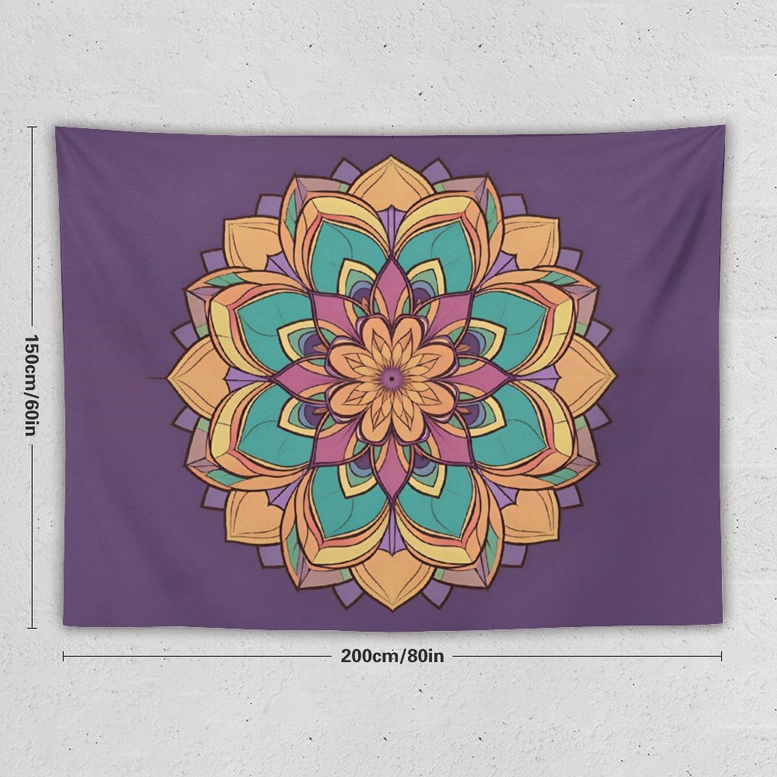 Lotus Wall Tapestry