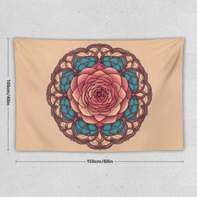 Rose Wall Tapestry