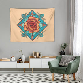 Rose Wall Tapestry