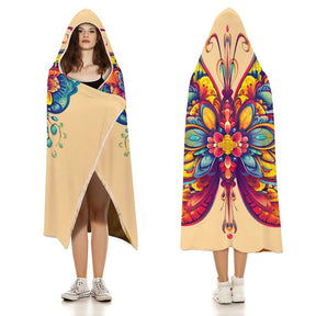 Butterfly Hooded Blanket