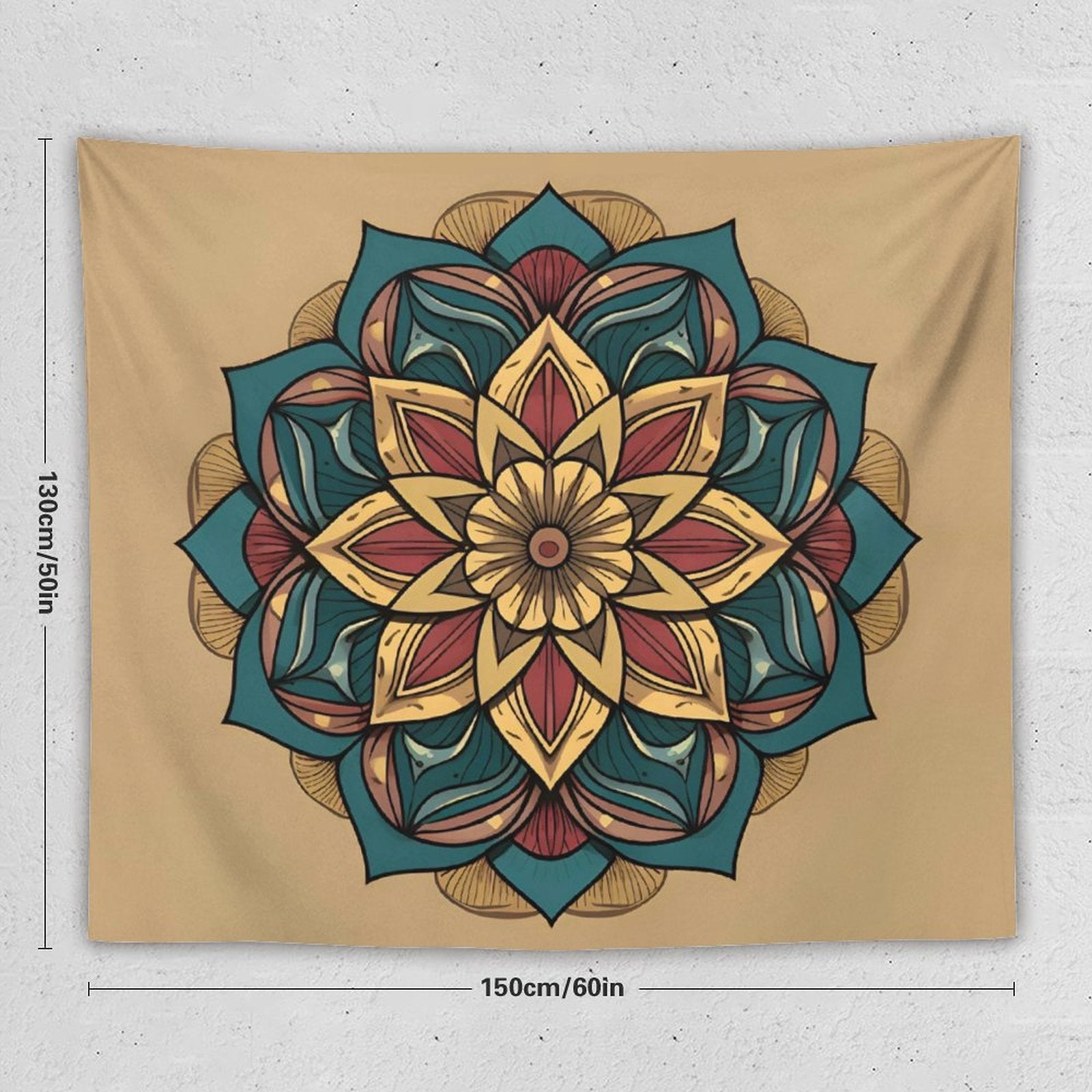 Lotus Wall Tapestry