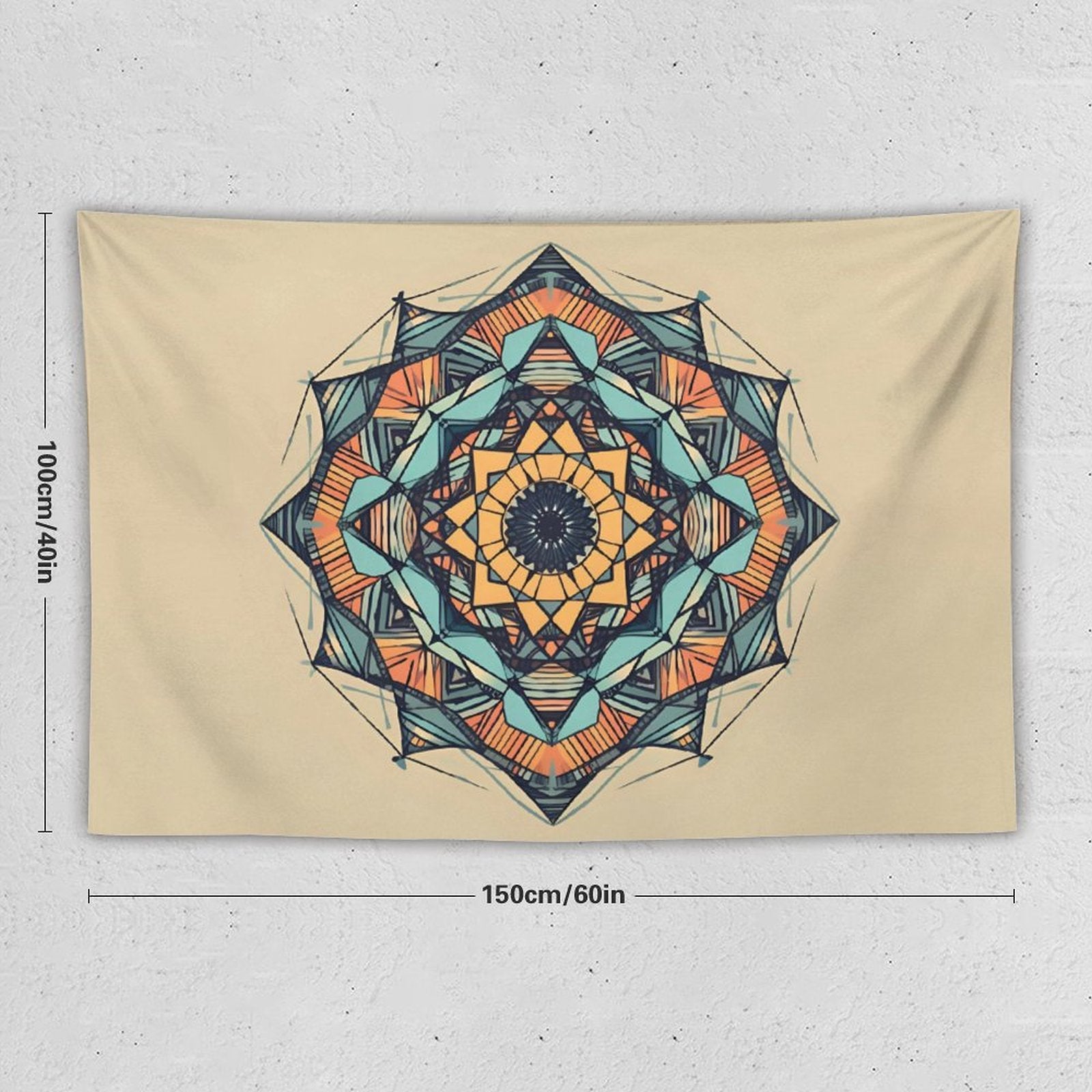 Geometric Wall Tapestry