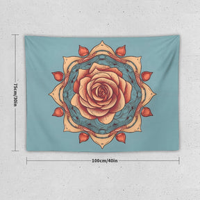 Rose Wall Tapestry